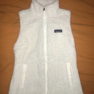 Patagonia white vest